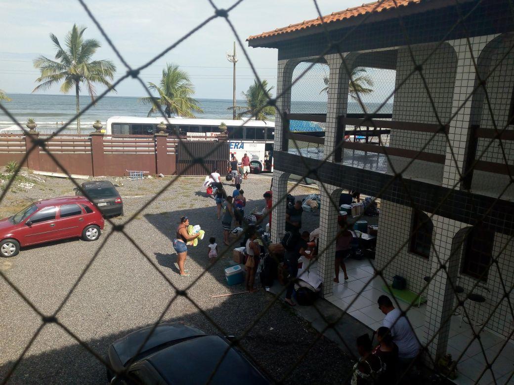 Hospedaria Kali Hotel Mongaguá Esterno foto